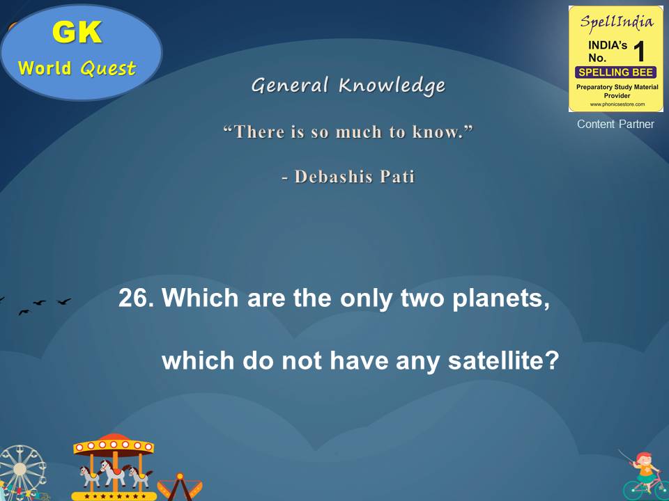 GK Class Questions for Children - Class 2 3 4 5 